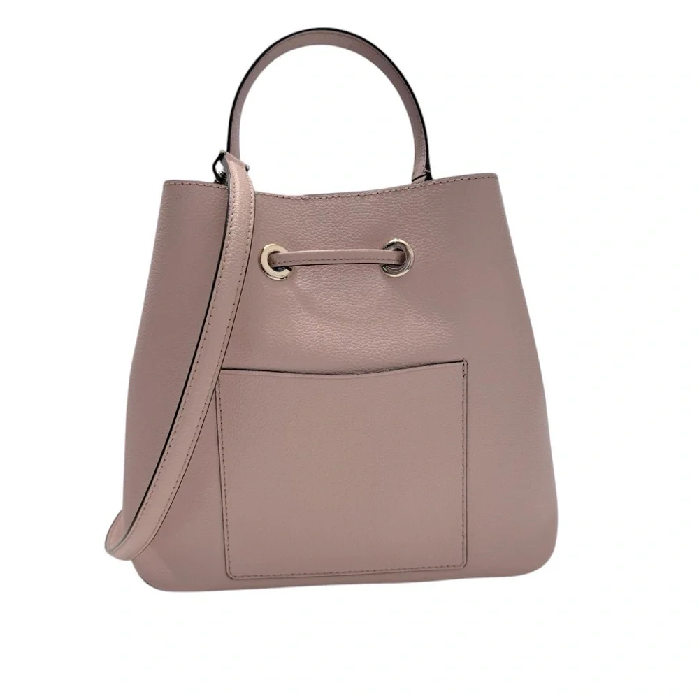 Kate Spade New York Eva Large Bucket Tote shoulder‎ Crossbody Bag Soft Rose